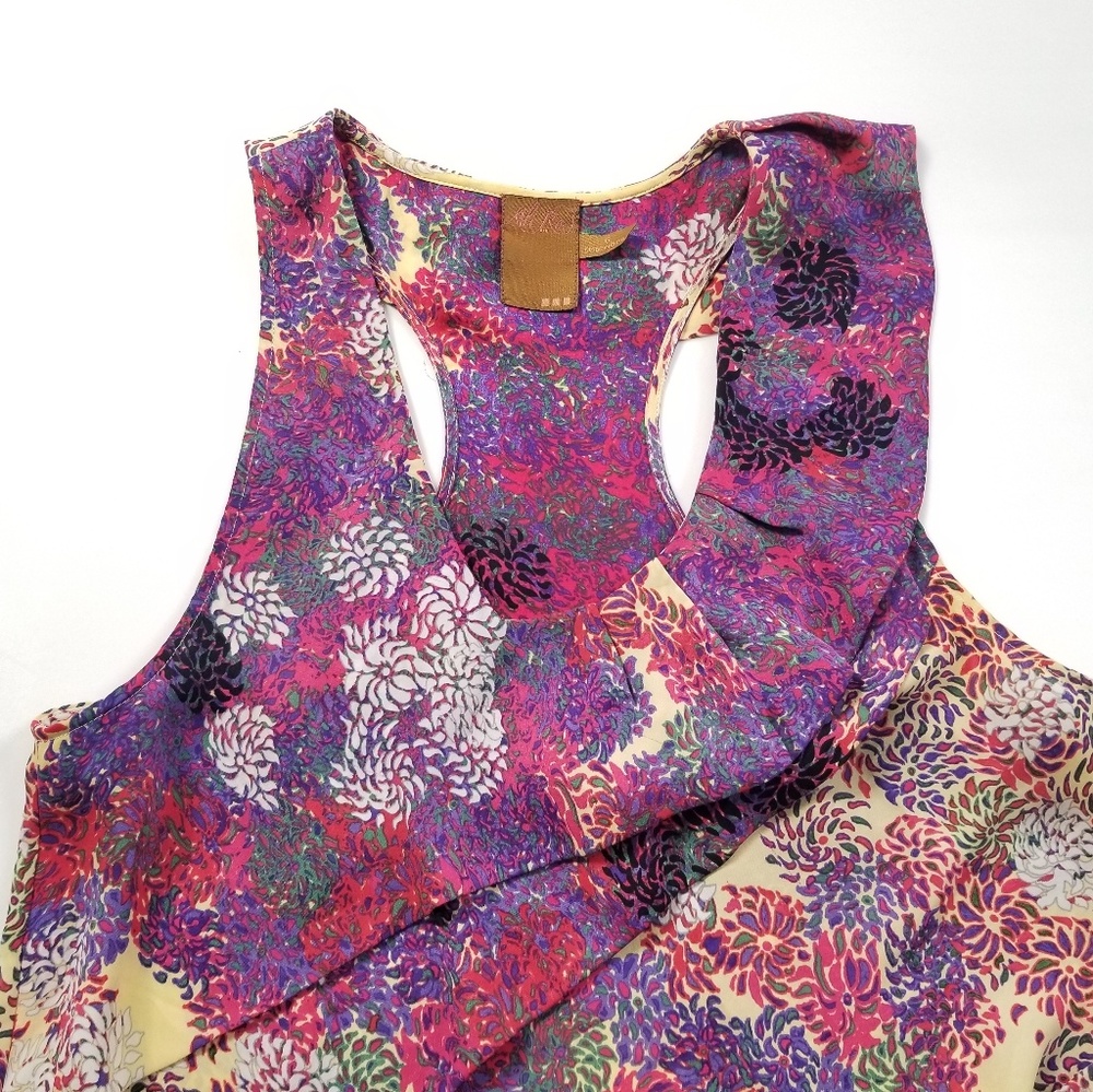 Ali Ro Ruffle Silk Top - Picture 3 of 8